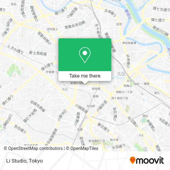 Li Studio map