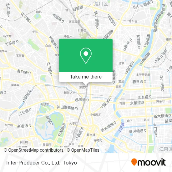 Inter-Producer Co., Ltd. map