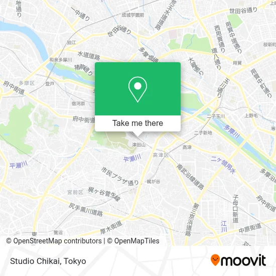 Studio Chikai map