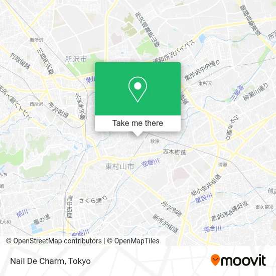 Nail De Charm map