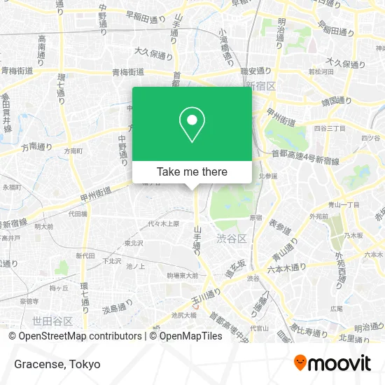 Gracense map