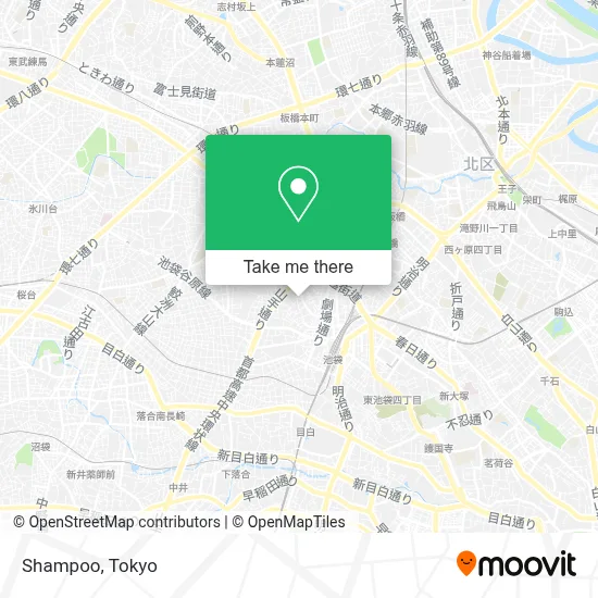 Shampoo map