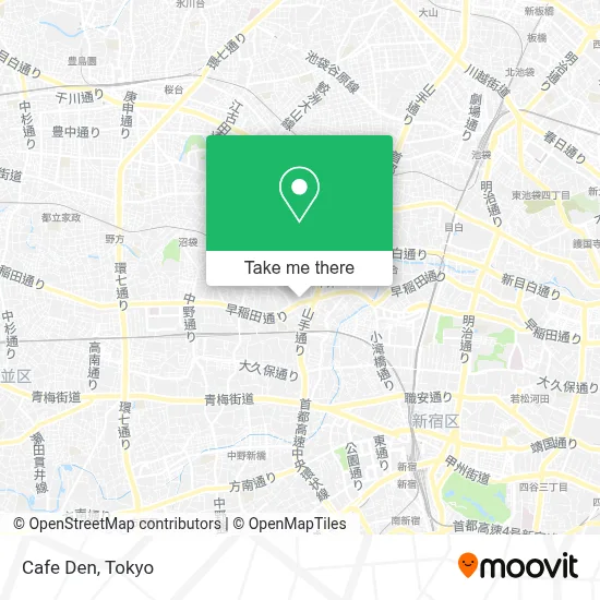 Cafe Den map