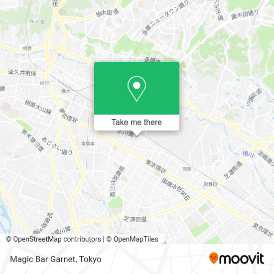 Magic Bar Garnet map