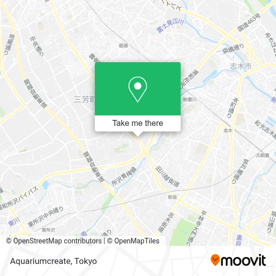 Aquariumcreate map