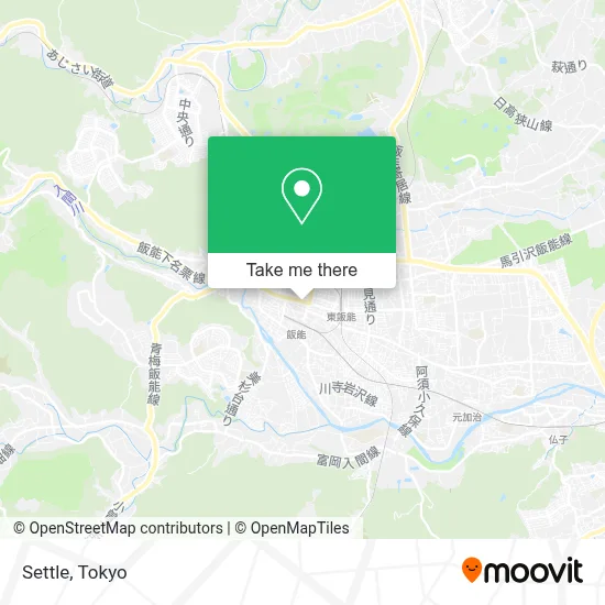 Settle map
