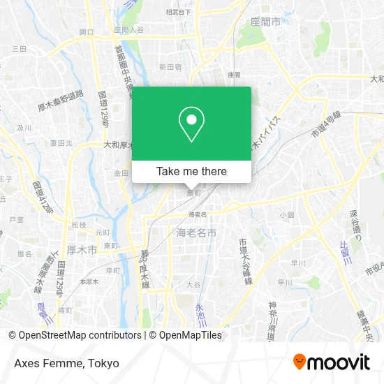 Axes Femme map