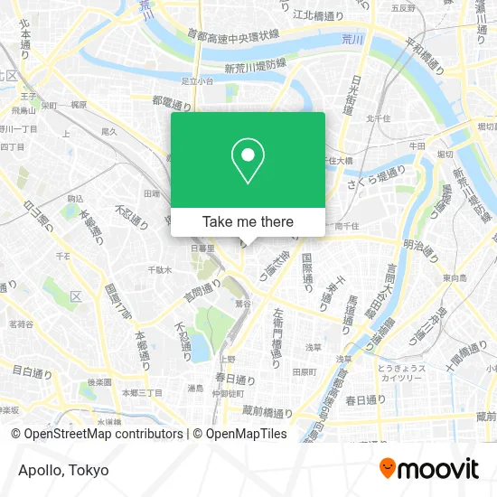 Apollo map