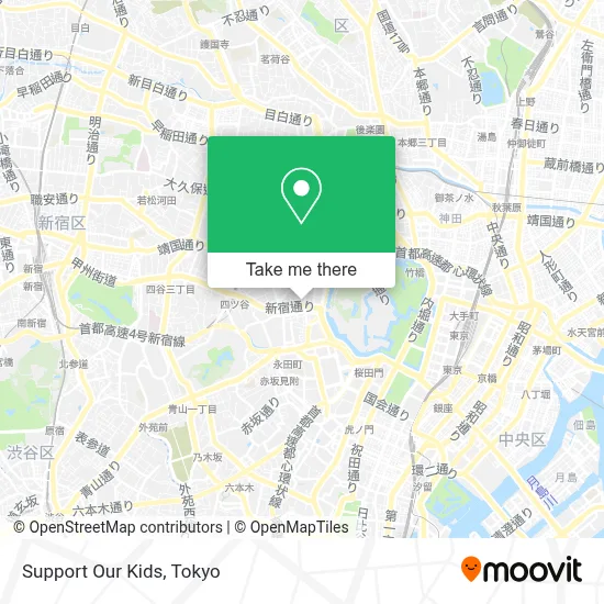 Support Our Kids map