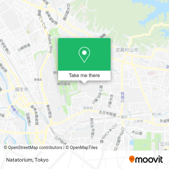 Natatorium map