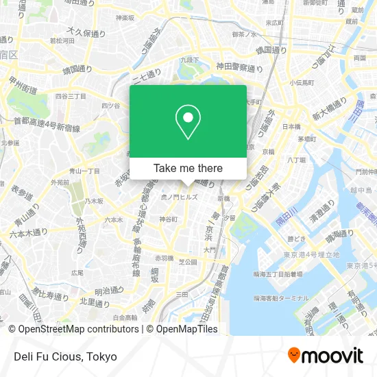 Deli Fu Cious map