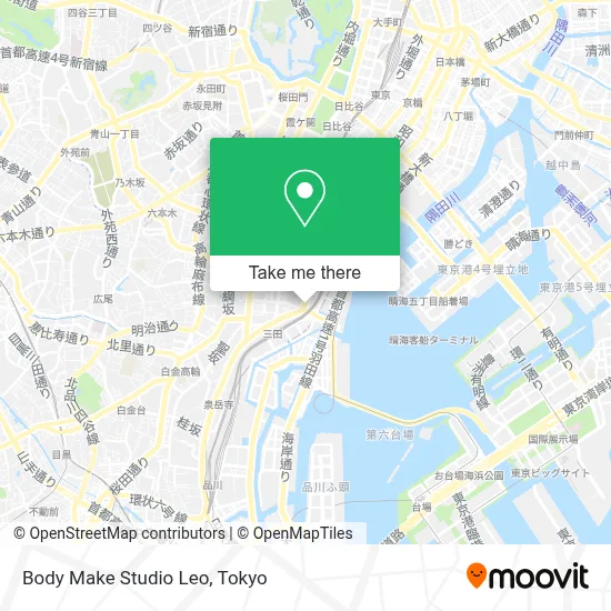 Body Make Studio Leo map