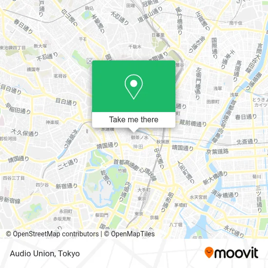 Audio Union map