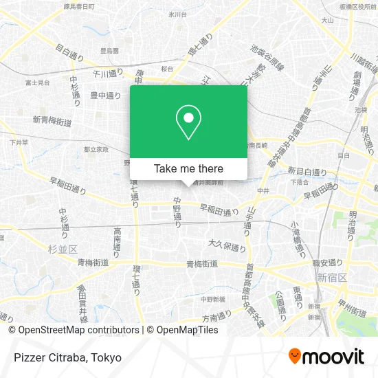 Pizzer Citraba map