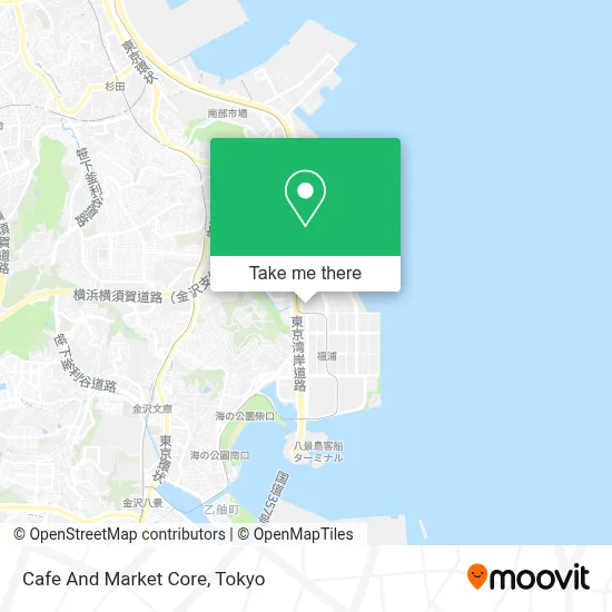 Cafe And Market Core map
