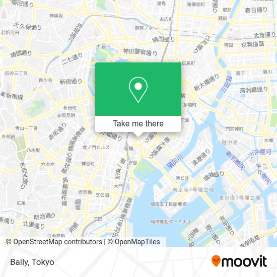 Bally map