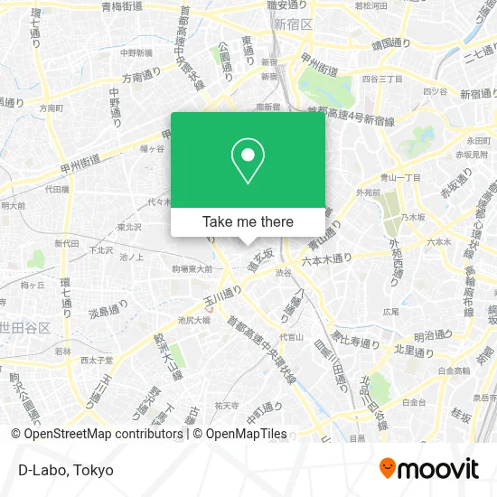 D-Labo map