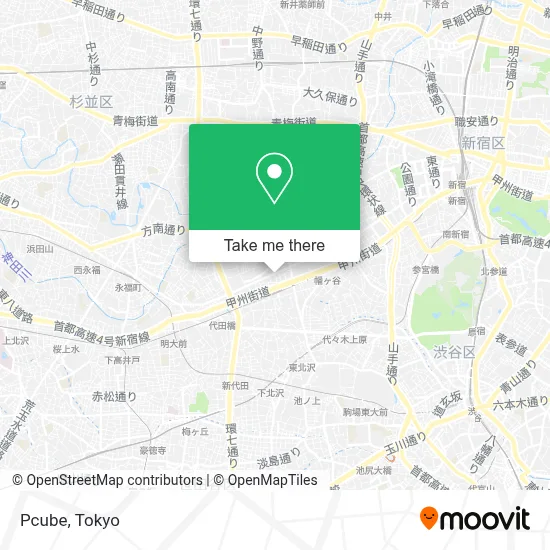 Pcube map