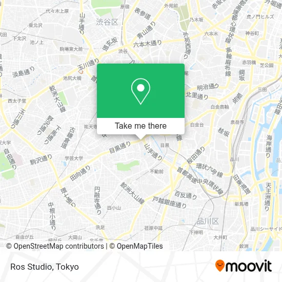 Ros Studio map