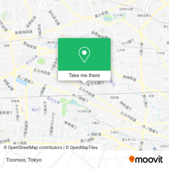 Toomoo map