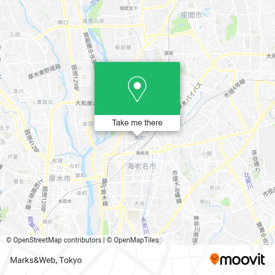 Marks&Web map