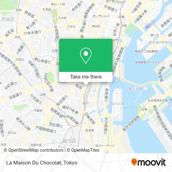 La Maison Du Chocolat map