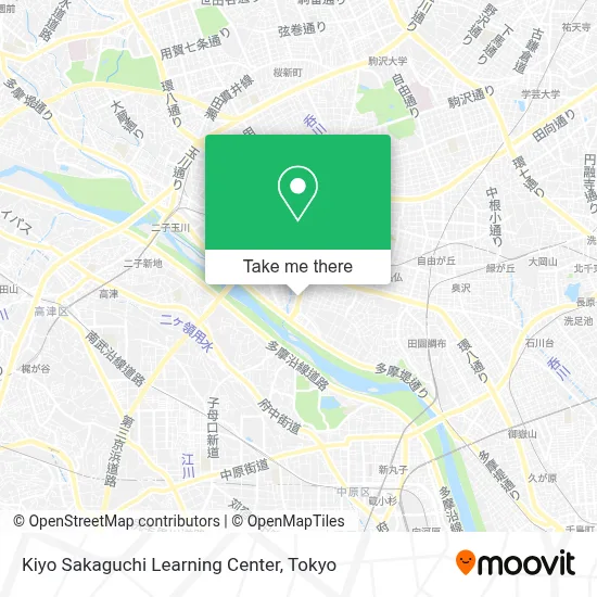 Kiyo Sakaguchi Learning Center map