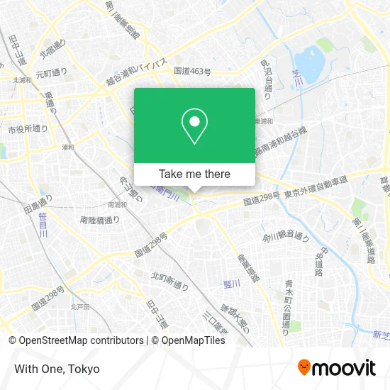 With One map