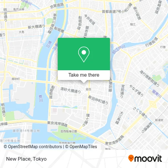 New Place map