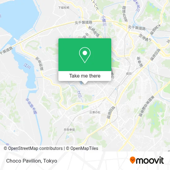 Choco Pavilion map