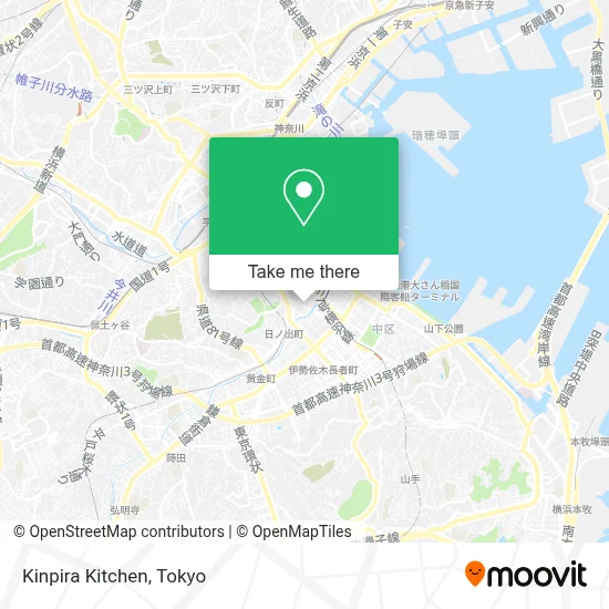 Kinpira Kitchen map