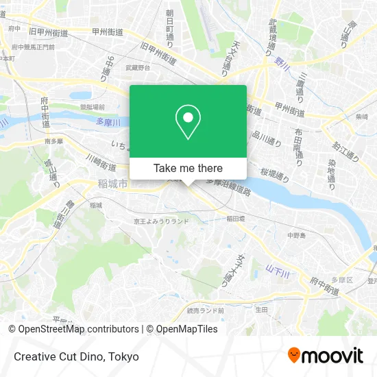 Creative Cut Dino map
