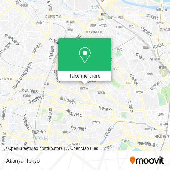Akariya map