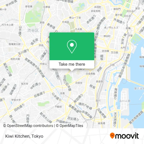 Kiwi Kitchen map