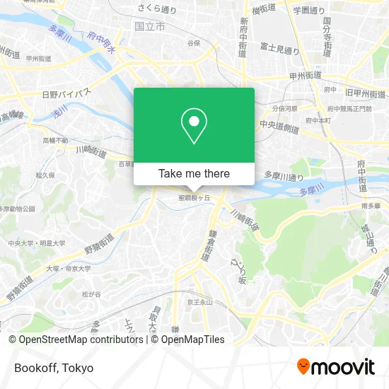 Bookoff map