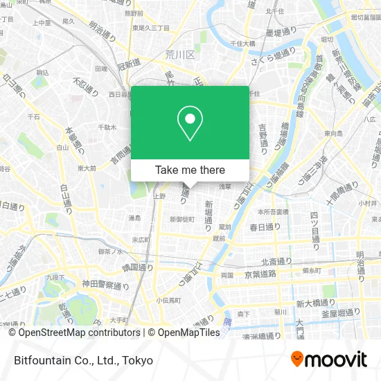 Bitfountain Co., Ltd. map