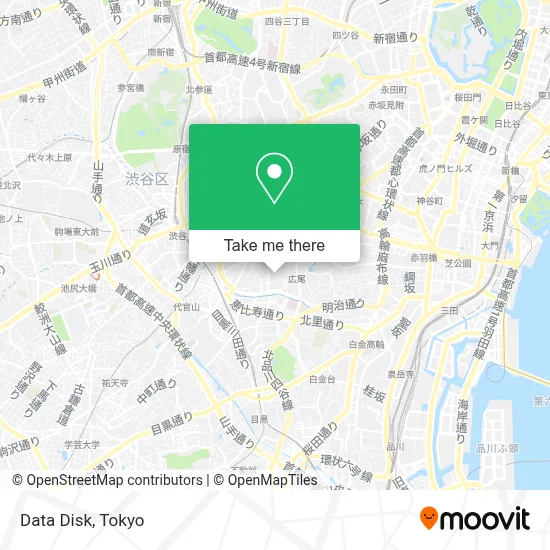 Data Disk map