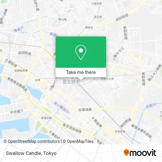 Swallow Candle map
