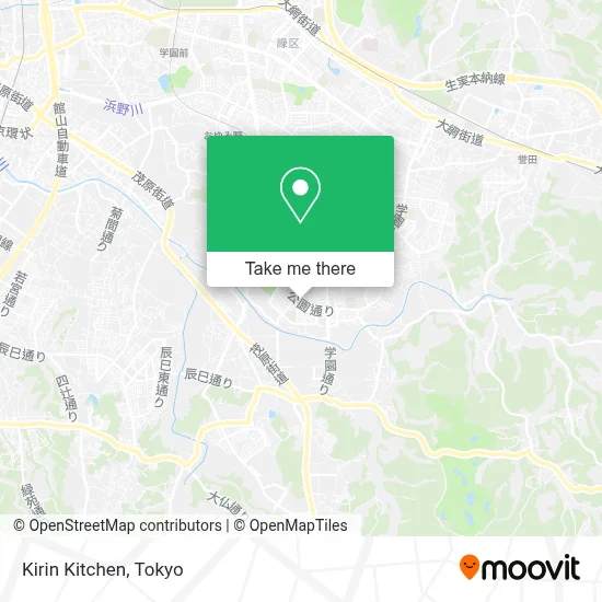 Kirin Kitchen map