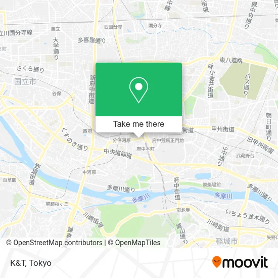 K&T map
