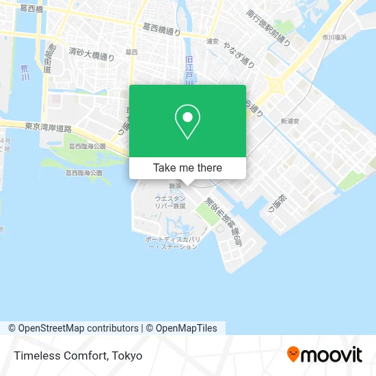 Timeless Comfort map