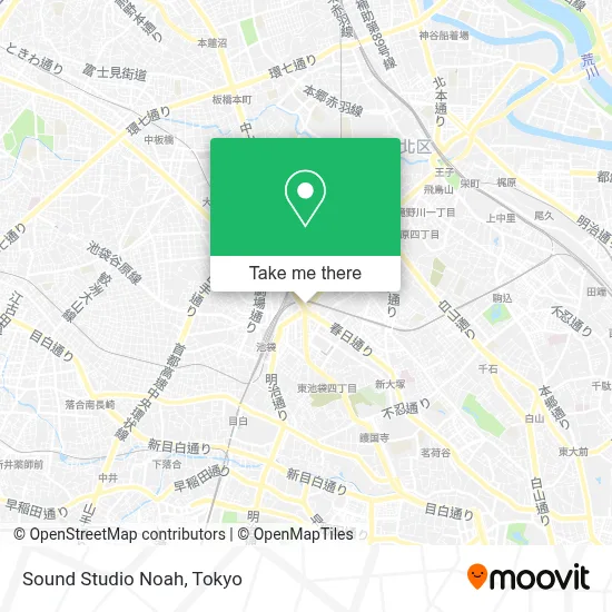 Sound Studio Noah map