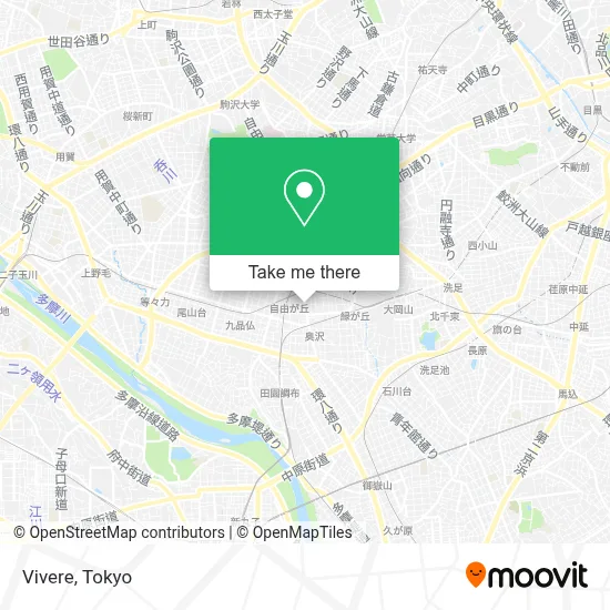 Vivere map