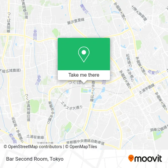 Bar Second Room map