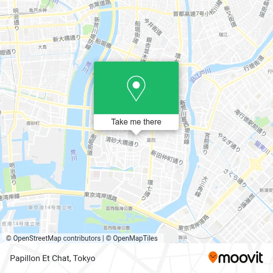 Papillon Et Chat map