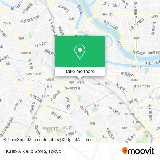 Kalib & Kalib Store map