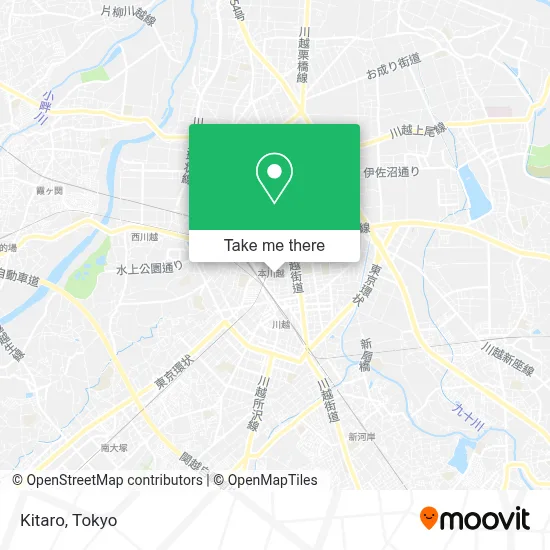Kitaro map