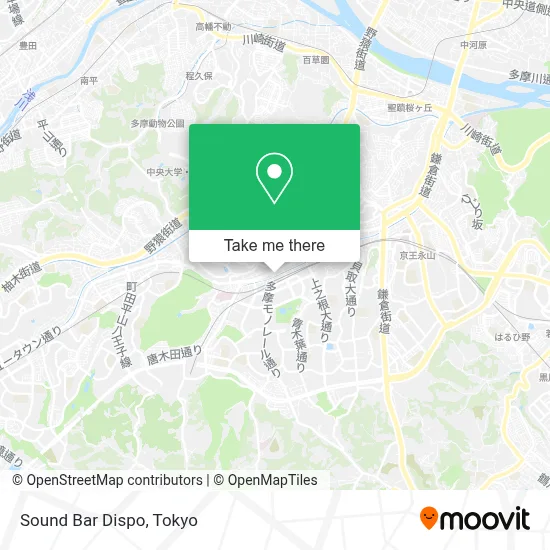 Sound Bar Dispo map