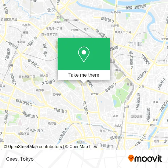 Cees map