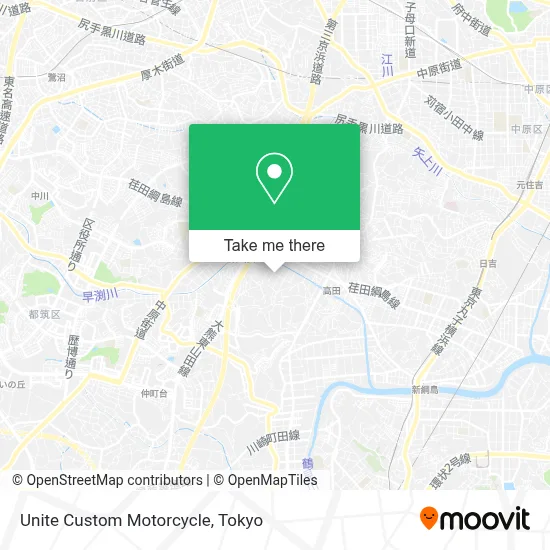 Unite Custom Motorcycle map